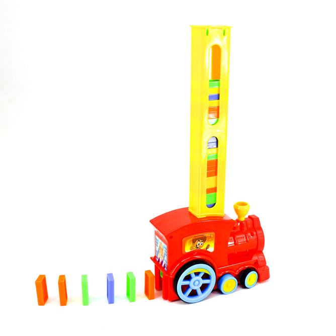 SC8342 Domino Train Toy Set (60pcs Colorful Dominos)
