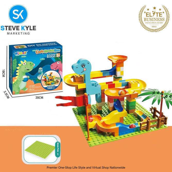 Crazy Marble Run Blocks Early Learning for Kids with Box Gift Box