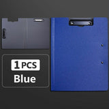 A4 Waterproof Foldable Clip File Thick Cover Folder Office Supply Stationary