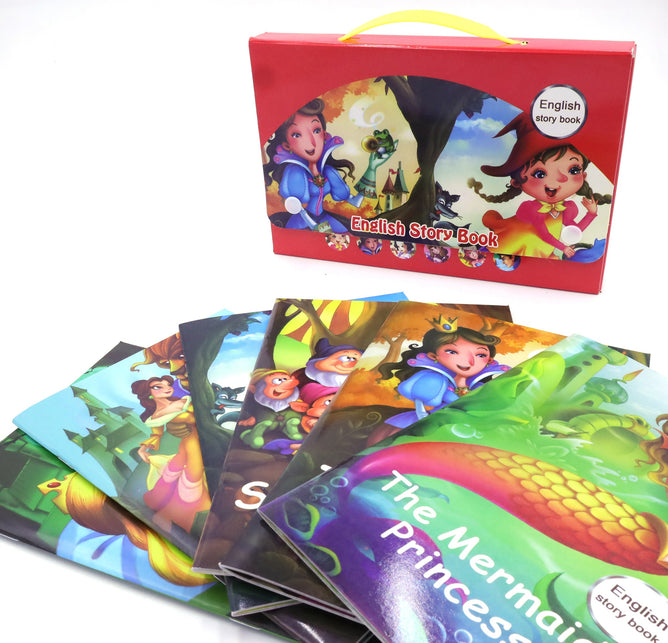 Random English Enlightenment Storybook for Children (6 Story Book)