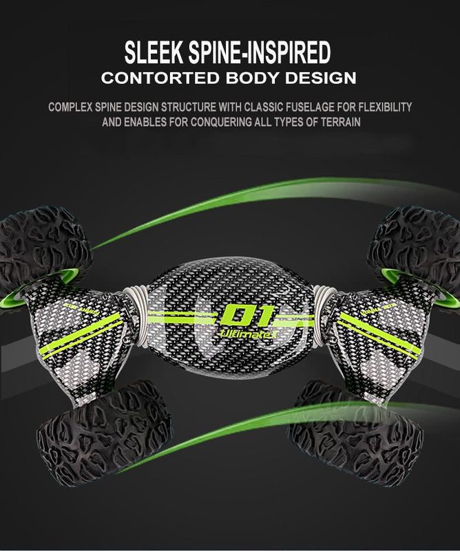 CV8818-80A Remote Control Double Sided Stunt Hyper Tumble with 7.4 Li-on Rechargeable Battery and Charger (2.4GHz  Radio Frequency)