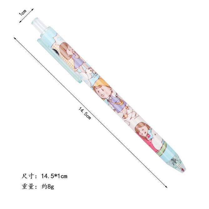 Random Limited Japanese Press Pen Gel Black Ink Ballpen