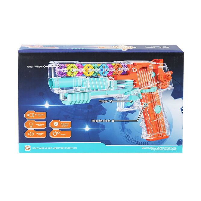 Infrared Gear Gun With Light And Sound Blaster Toys Best Gift for Kids