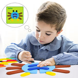 Early Learning Montessori Animal Creative Jigsaw Puzzle Geometry Children Development Toys