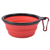 Foldable Silicone Cup Dish Food Water Feeding Portable Travel Bowl for Pet Cat & Dogs