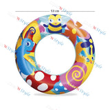 Bestway Inflatable Designer Printed Swim Ring 24 Inches For Kids Play in Swimming Pool