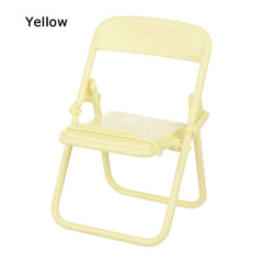 Multifunctional Foldable Phone Holder Chair Shape for Mobile Phone