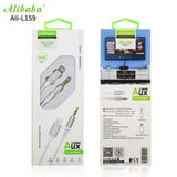 Alibaba Ali-L159 3.5MM 1Meter Wired Control Adapter Cable for Iphone