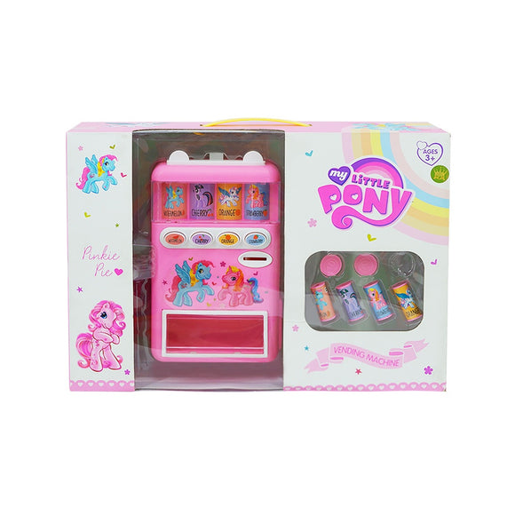 Pretend Play Kiddie Cartoon Character Vending Machine Toys best gift for Kids