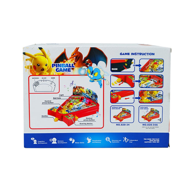 Pokemon Fund and Puzzle Pinball Game Board