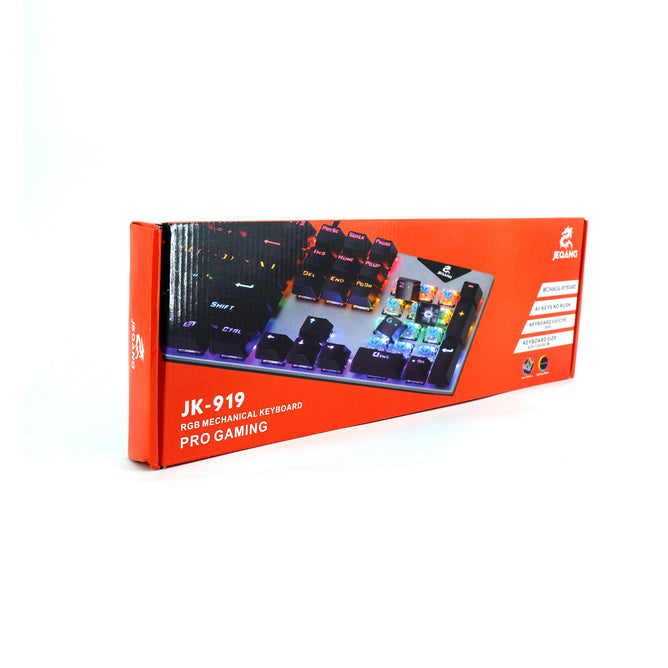 JK-919 Pro Gaming Mechanical RGB Light-up Keyboard