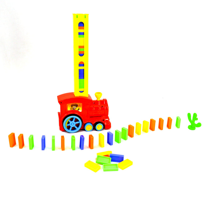 SC8342 Domino Train Toy Set (60pcs Colorful Dominos)
