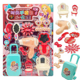 Pretend Play Cosmetics Hair Accessories Toy Set Girls over the Dressing Table best gift  for kids