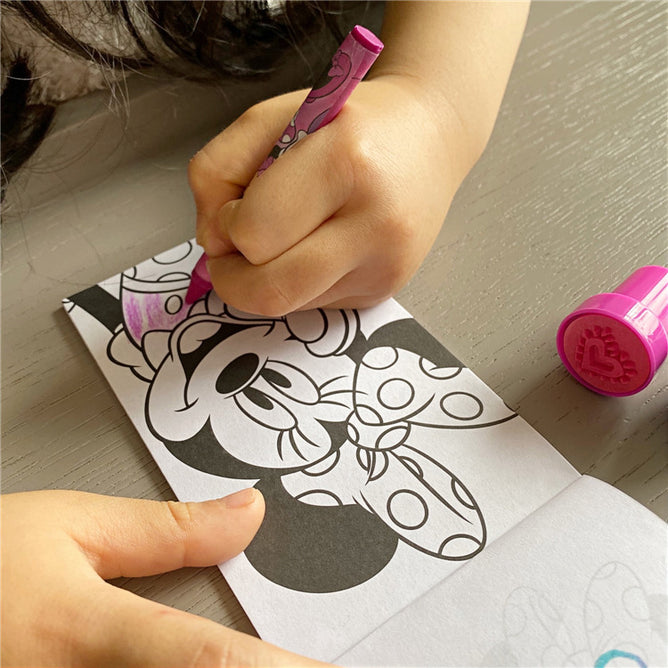 Crayon Fun Set Self inking Stamp Kids Goodie Bag Children