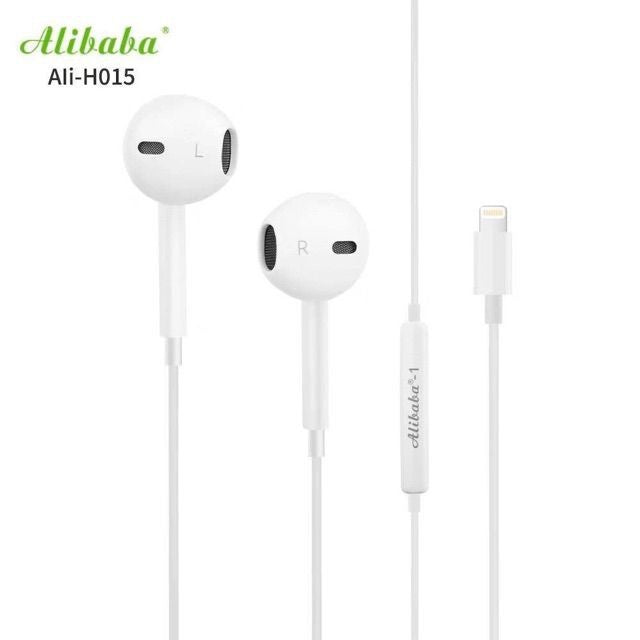 Alibaba Ali-H015 High Quality Wired Earphones for iPhone Universal Headset