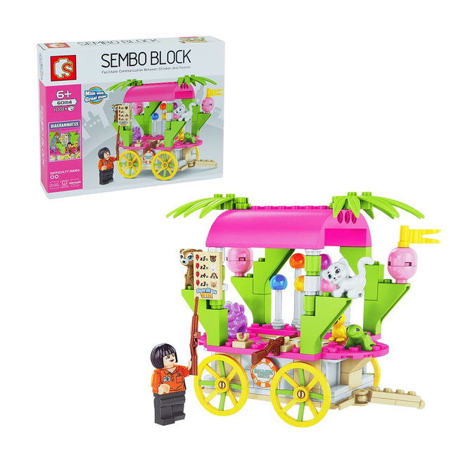 Play Set Series 4 in 1 Blocks Kids Collectible Toys best Gift for Children