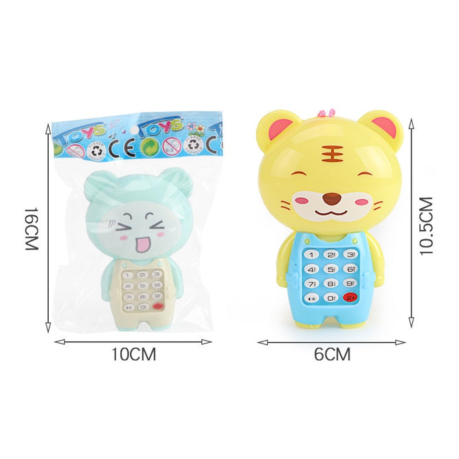 Early Education Electronic Cartoon Mobile Phone Telephone Cellphone Best Gift For Kids