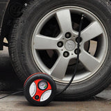 Portable 260 PSI Wheel Design Air Compressor 12V DC Auto Inflator