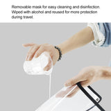 PULUZ PU463 Anti-Saliva Splash Anti-Spitting Anti-Fog Anti-Oil Protective Baseball Cap Mask Removable Face Shield