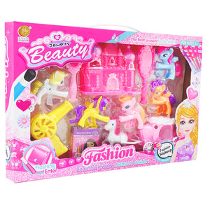 My Little Pony Figures with Hair Accessories