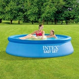 INTEX Easy Set Inflatable Above Ground Portable Outdoor Family Swimming Pool 8FT x 24 INCHES