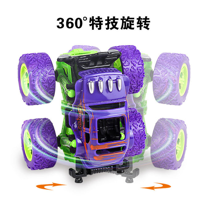 Monster Zap Super Stunt Racer Big Wheels Off-Road Jeep Car Toy