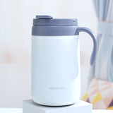 500ml Stainless Steel Thermal Coffee Mug Bubble Tea Cup Vacuum Insulated Travel Mug