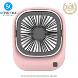 NEW Mini  Fan Rechargeable Portable Desktop Fan USB Mini Fan