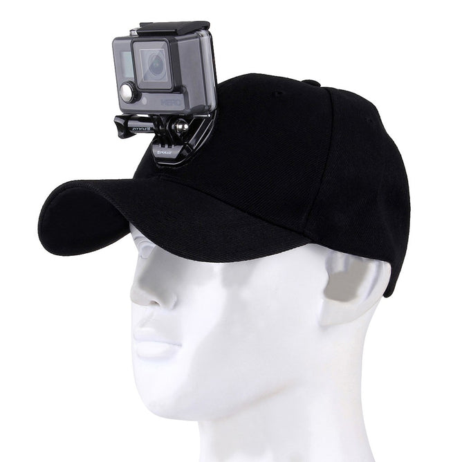 PULUZ PU195 Baseball Hat with J-Hook Buckle Mount and Screw for Go Pro & Other Action Cameras