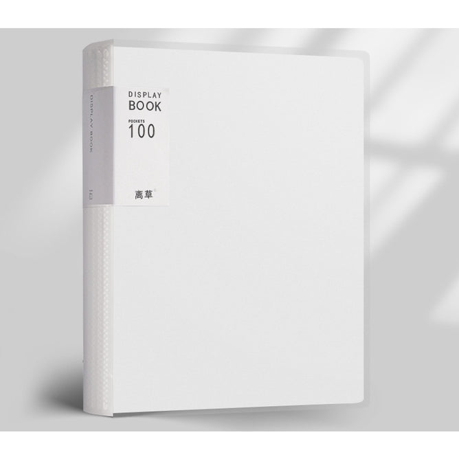 A4 Transparent File Folder Document Organizer Clear Book Stationery for Home & office