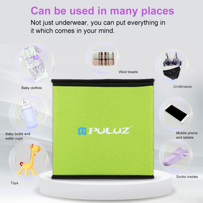 PULUZ PU4780 20cm UV Light Germicidal Sterilizer Disinfection Foldable Tent Box