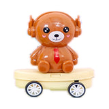 Multifunctional Toy Pull Back Car Creative Cute Cartoon Pencil Sharpener Student Stationery
