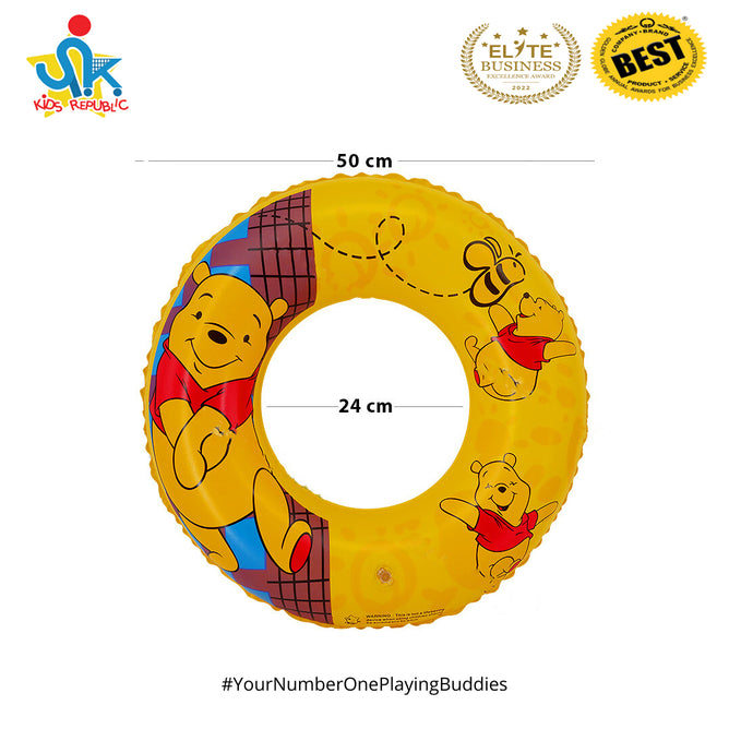 20 Inches Inflatable Cartoon Character Swim Ring Floater for Kids Boys and Girls