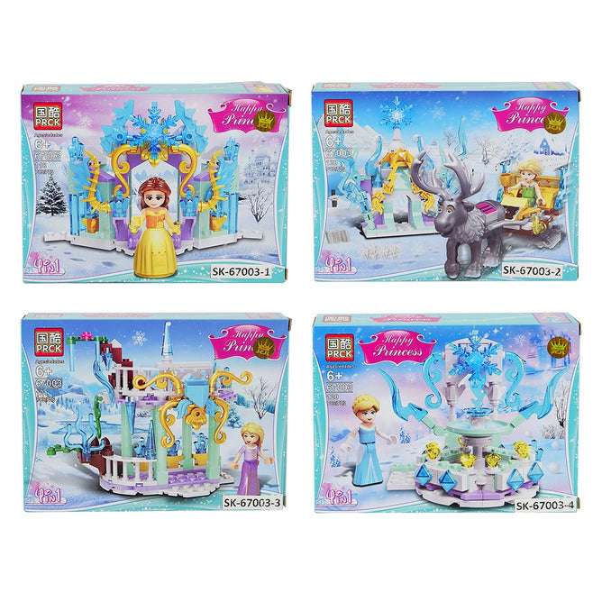 Happy Princess and Windsor Castle Series Mini Blocks Collectible Play Set Series best gift for Kids