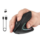 2.4G Wireless & Rechargeable Ergonomic Mouse