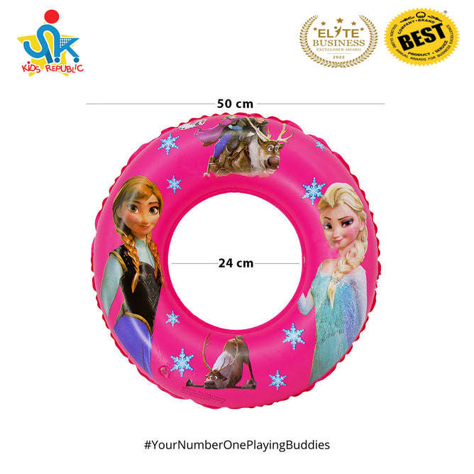 20 Inches Inflatable Cartoon Character Swim Ring Floater for Kids Boys and Girls