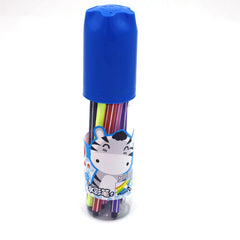 12 Color Marker Pens with Bottle Case For Artistic Kids Coloring (Random Color)