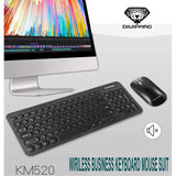 96 Keys D520 Universal Round Key Computer USB Wired Keyboard Mini Portable Ergonomical