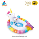 Intex Inflatable See Me Sit Cute Animals Design Kiddie Pool Rider Swimming Ring Floats for Water Fun