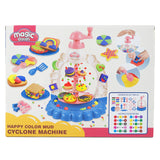 Clay Dough Ice Cream Maker and Cyclone Machine Play Set for Girl and Boy