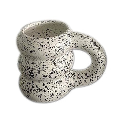 Nordic Aesthetic Cup Ceramic Mug Coffee Cups with Big Handgrip for Kitchen Utensils