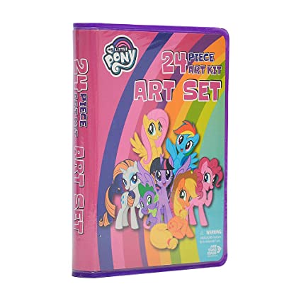 My Little Pony 24 Pieces Art & Activity Set Ensemble D' Art for Kids