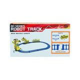 Robot Deformation to Vehicle and Vehicle to Robot  with Multiple Layout Track Toys gift for Kids