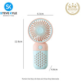 Handheld Mini Fan Outdoor Travel Portable Fan USB Rechargeable Fan Student Pocket Fan