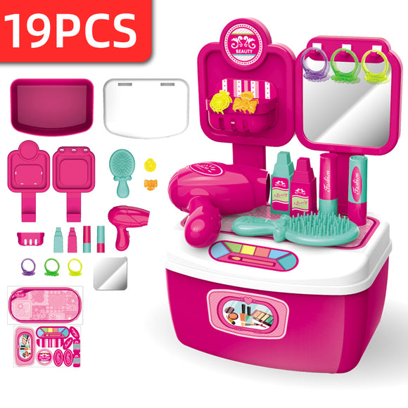 18034 Fashion Beauty Girl Make-up Kit Toy - Pretend Play