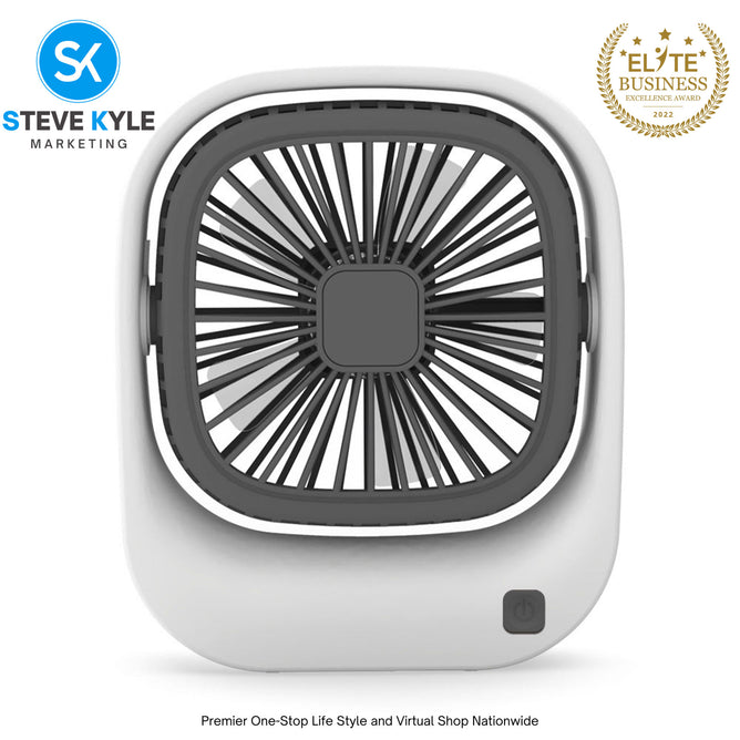NEW Mini  Fan Rechargeable Portable Desktop Fan USB Mini Fan