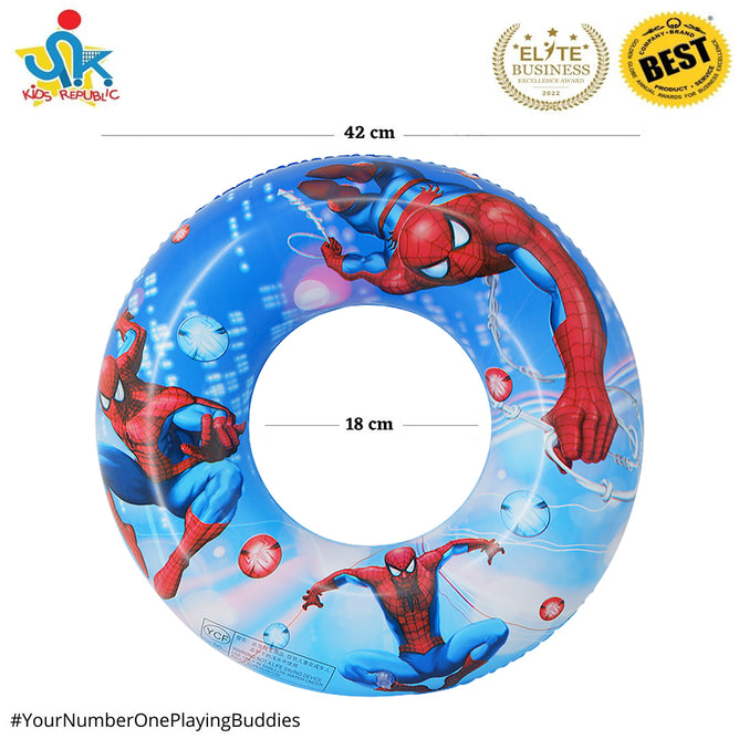 18 inches Adorable Cartoon Character Swim Ring Floater for Children Outdoor Swimming