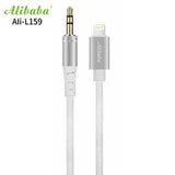 Alibaba Ali-L159 3.5MM 1Meter Wired Control Adapter Cable for Iphone