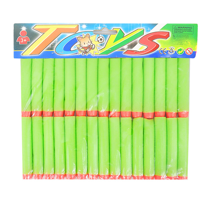 Bullet Refill Darts Premium Foam Bullets 30 Pack Compatible for Nerf Gun and Toy Guns