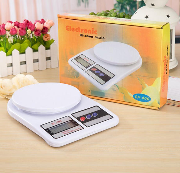 SF400 10Kg Digital Electonic Kitchen Scale with Automatic Power-off Feature